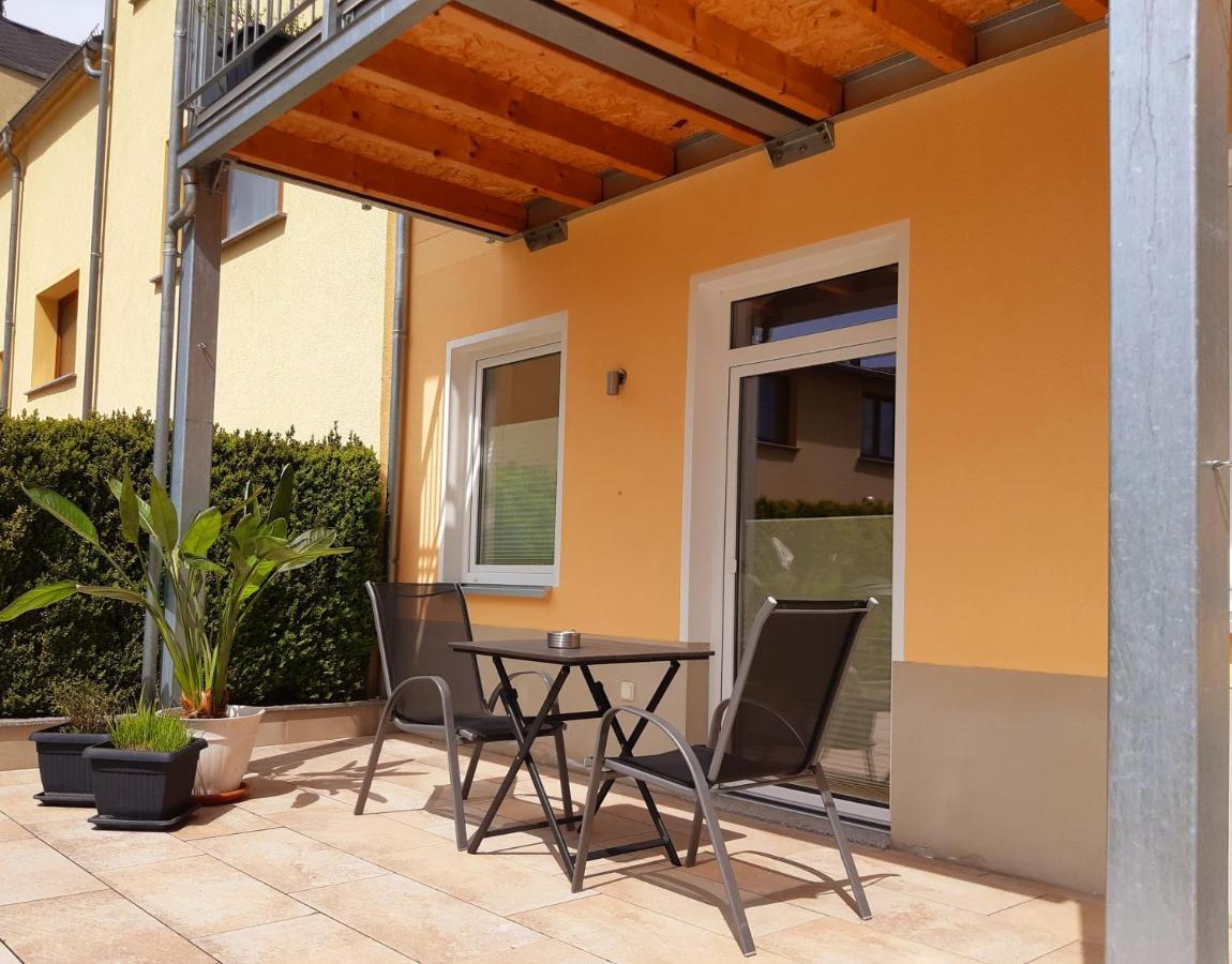 Stadtoase Geraeumige Gaestewohnungen Mit Balkon, Komfort, Modernitaet Und Ruhe, Fuer Monteure Geeignet, Free Wifi Frankenberg Eksteriør billede